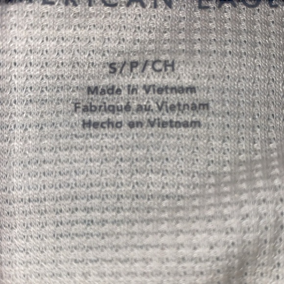 AMERICAN EAGLE OUTFITTERS waffle knit turtleneck long sleeve oversize top size S - Picture 8 of 16